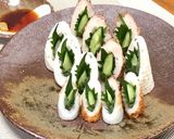 ちくわときゅうりにシソ巻いて♪簡単一品作り方8写真