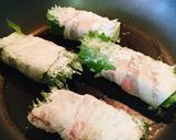 【ロカボ】高野豆腐の大葉豚バラ肉巻き作り方5写真