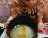 リカちゃんサイズ♡野球シリꕤ雑煮(関西)作り方8写真