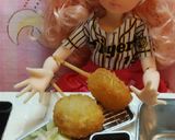 リカちゃん♡野球シリꕤ串かつ(海老帆立)作り方13写真