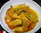 簡単！厚揚げ☆ゴーヤチャンプルー作り方4写真