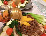 焼肉のタレde本格的！夏の花椒ピリ辛麺♪作り方7写真