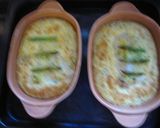 古代ローマ料理　アスパラガスのパティナ作り方8写真