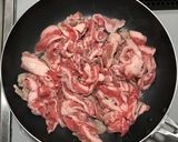 糖質オフ☆乾燥こんにゃくパスタで肉じゃが作り方7写真