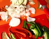 目分量でOK！牛ひき肉の野菜消費炒め作り方1写真