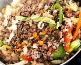 目分量でOK！牛ひき肉の野菜消費炒め作り方8写真