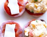 お弁当にも 揚げないピザ味ハムポテトカツ作り方4写真