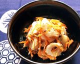 人参とちくわの酢の物＊茗荷入り作り方3写真