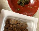 納豆と甘辛獅子唐のご飯作り方1写真