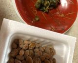 納豆と甘辛獅子唐のご飯作り方1写真