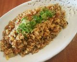 お昼ごはん！具沢山 しらす チャーハン作り方3写真