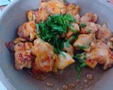 *鶏もも肉と大葉のにんにく照り焼き*作り方4写真