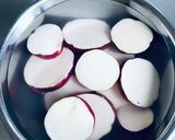 サツマイモのハニーレモン煮作り方1写真