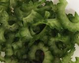 苦くないゴーヤの浅漬け☆梅おかか作り方2写真