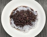 糖質オフ☆乾燥こんにゃくパスタでぜんざい作り方15写真
