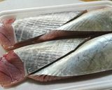 マグロの腹皮バター焼き☆作り方1写真