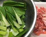 豚肉と青梗菜☆卵の中華炒め☆作り方1写真