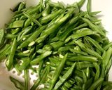 常備菜に♡インゲンと油揚げの炒め煮作り方1写真