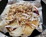フライパンで♥カレイとしめじの蒸し煮♪作り方4写真