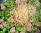 副菜　材料２つ！ゴーヤとベビーハム炒め作り方4写真
