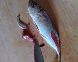 小アジ(生食用)作り方3写真