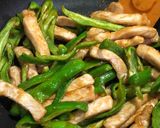 豚ロース肉で青椒肉絲作り方8写真