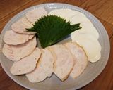 和風中華な鶏と大葉の創作カプレーゼ作り方2写真