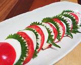 和風中華な鶏と大葉の創作カプレーゼ作り方3写真