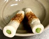 ★お弁当に★アスパラとちくわの磯辺揚げ作り方4写真