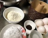 紅茶のシフォンケーキ5号2台分作り方1写真