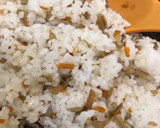 きんぴら牛蒡のお結び。または海苔巻き♡作り方1写真