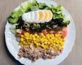 おかわり注意報発令中！ぼくのサラダうどん作り方5写真