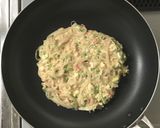 低糖質☆乾燥こんにゃくパスタでお好み焼き作り方13写真