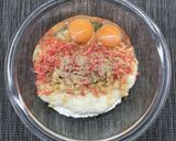 低糖質☆乾燥こんにゃくパスタでお好み焼き作り方6写真