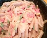 豆乳使用・トマトクリームパスタ作り方5写真