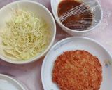 いつ食べるの？ハムカツカレーの卵のせ作り方2写真