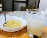 柿酢キラキラドリンク作り方9写真