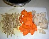 食物繊維たっぷり♪根菜とひじきのサラダ作り方1写真
