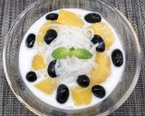 こんにゃくパスタマンゴーココナッツミルク作り方9写真