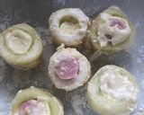 お化けきゅうりのとろとろチーズフライ作り方4写真