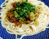 夏バテ防止に!簡単・納豆うどん♪作り方4写真