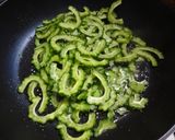 ゴーヤとコンビーフで簡単素麺チャンプルー作り方1写真