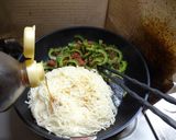 ゴーヤとコンビーフで簡単素麺チャンプルー作り方4写真