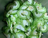 ゴーヤ☆ワタ種入りかき揚げ(QC使用)作り方1写真