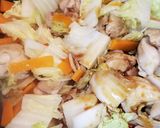☆鶏肉・白菜・人参♪中華炒め☆作り方6写真