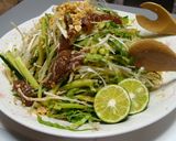 花の鯛茶漬けでサラダ(よか魚ドットコム)作り方6写真