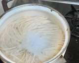 干物スープとトマトの冷やしそば作り方4写真