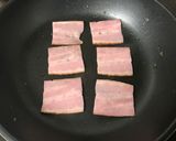 月見ベーコンバーグ作り方6写真