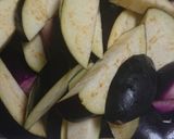 ナスと豚肉ポン酢炒め作り方1写真