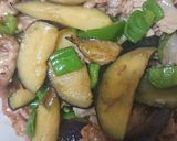 ナスと豚肉ポン酢炒め作り方5写真